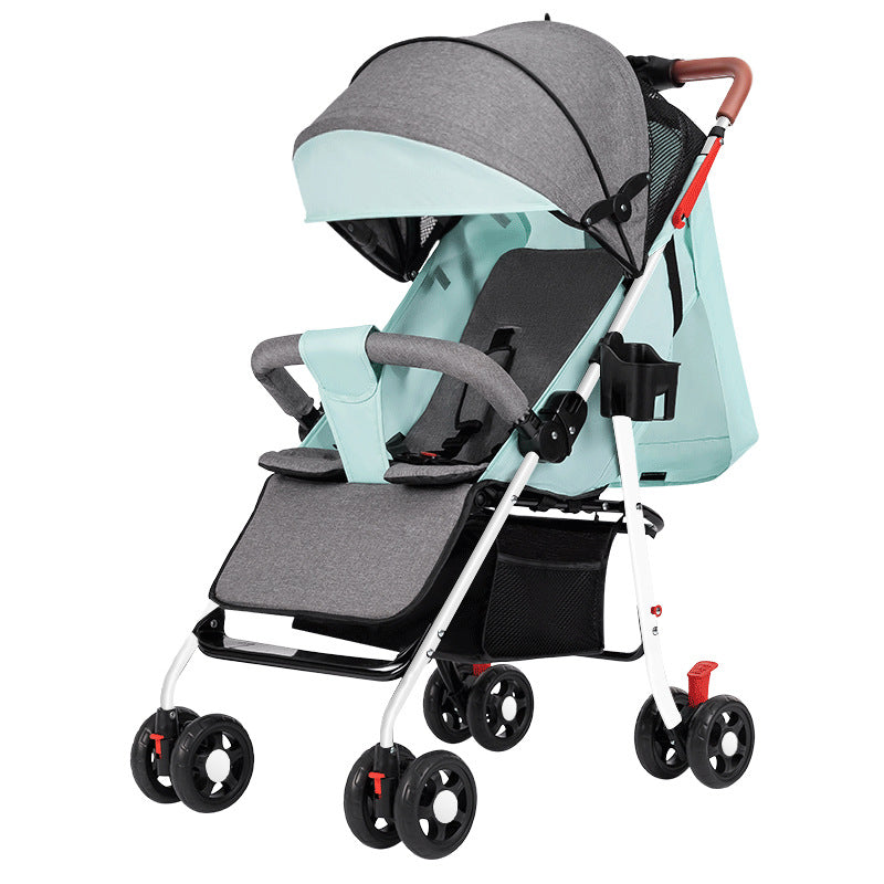 Baby Stroller Is Portable And Foldable