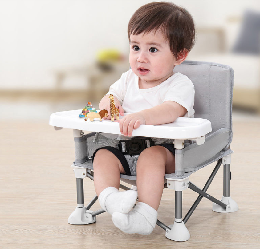 Children's Dining Chair Baby Table Foldable Portable