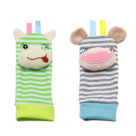 Baby Toys 0 6 12 Months Cute Stuffed Animals Baby Rattle Socks