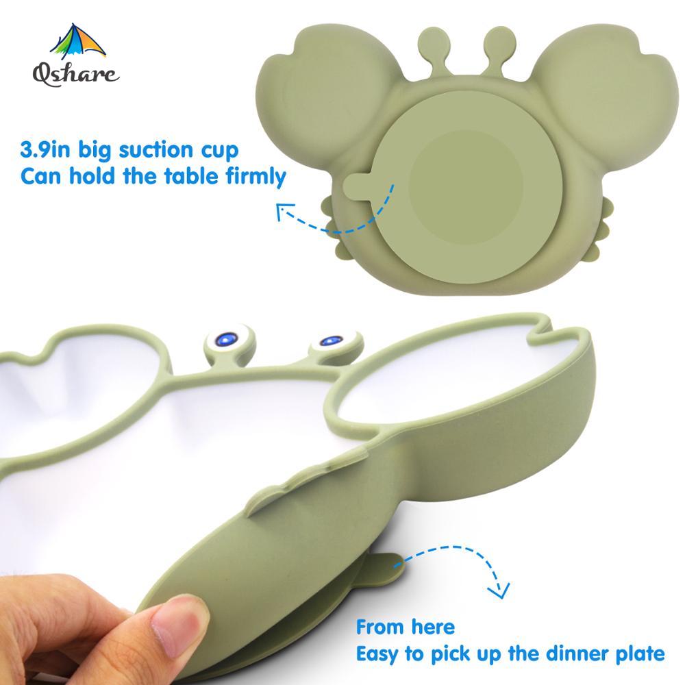 Anti-Slip Toddler Self-Eating Cutlery Baby Bowl