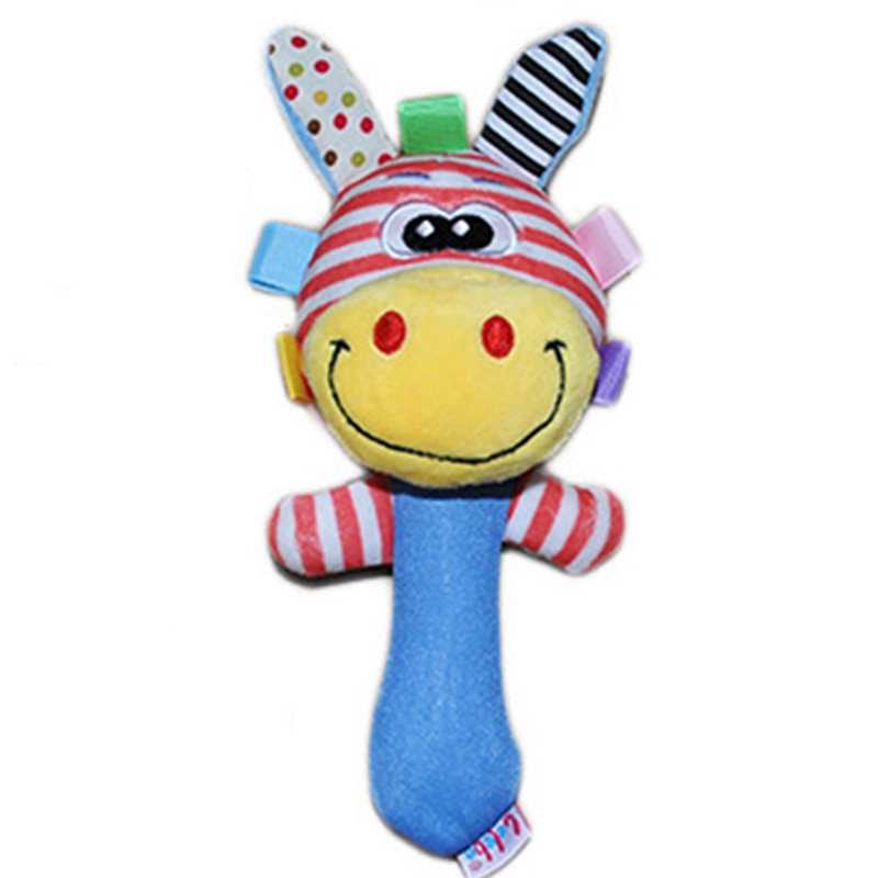 Baby Toys 0 6 12 Months Cute Stuffed Animals Baby Rattle Socks