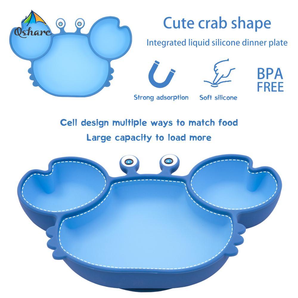 Anti-Slip Toddler Self-Eating Cutlery Baby Bowl