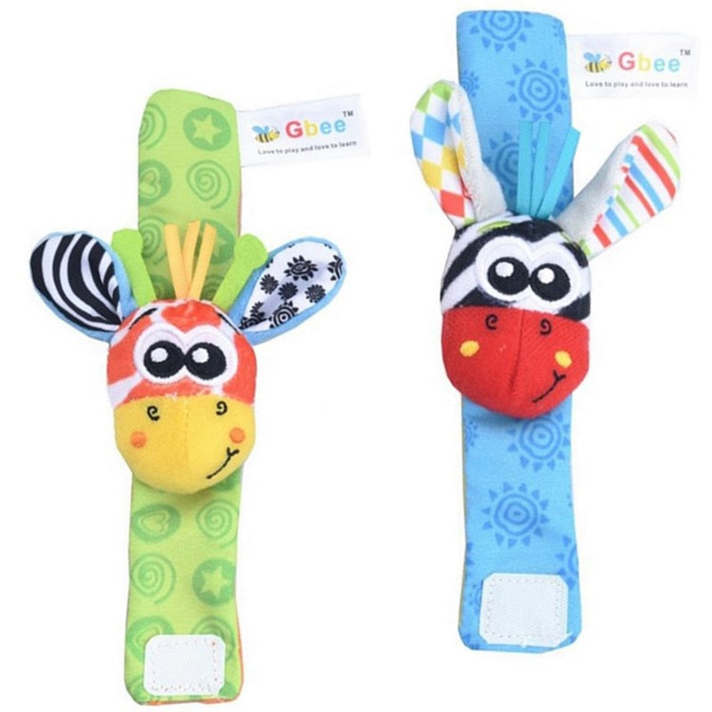 Baby Toys 0 6 12 Months Cute Stuffed Animals Baby Rattle Socks