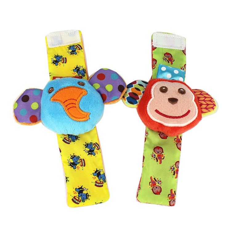 Baby Toys 0 6 12 Months Cute Stuffed Animals Baby Rattle Socks