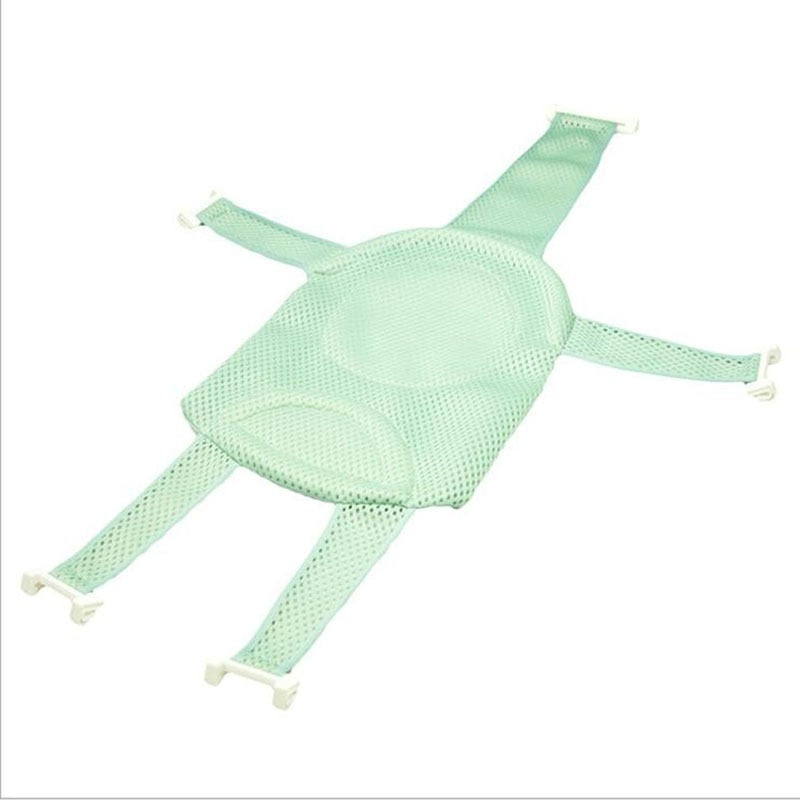 Baby Adjustable Infant Cross Shaped Slippery Bath Net