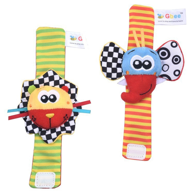 Baby Toys 0 6 12 Months Cute Stuffed Animals Baby Rattle Socks