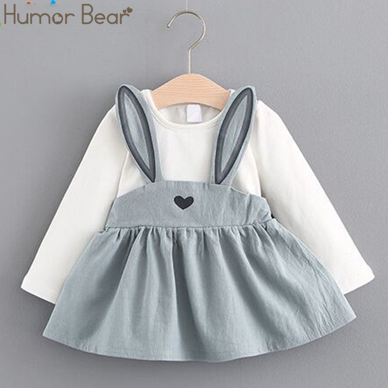 Humor Bear Cute Baby Girl Clothes