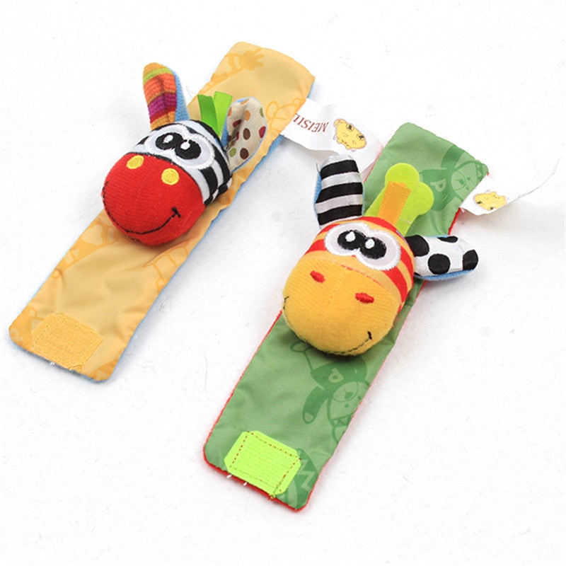 Baby Toys 0 6 12 Months Cute Stuffed Animals Baby Rattle Socks