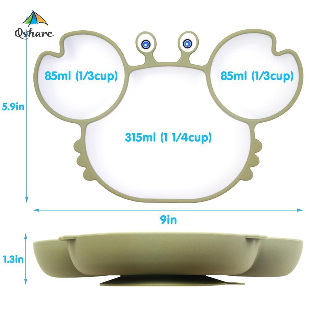 Anti-Slip Toddler Self-Eating Cutlery Baby Bowl